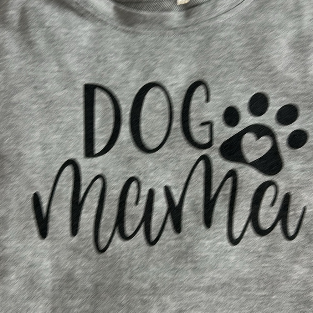 Dog Mom Sweatshirt Women Dog Mama Cute Dog Paw graphic Dog Lover Pullover - Picture 6 of 9